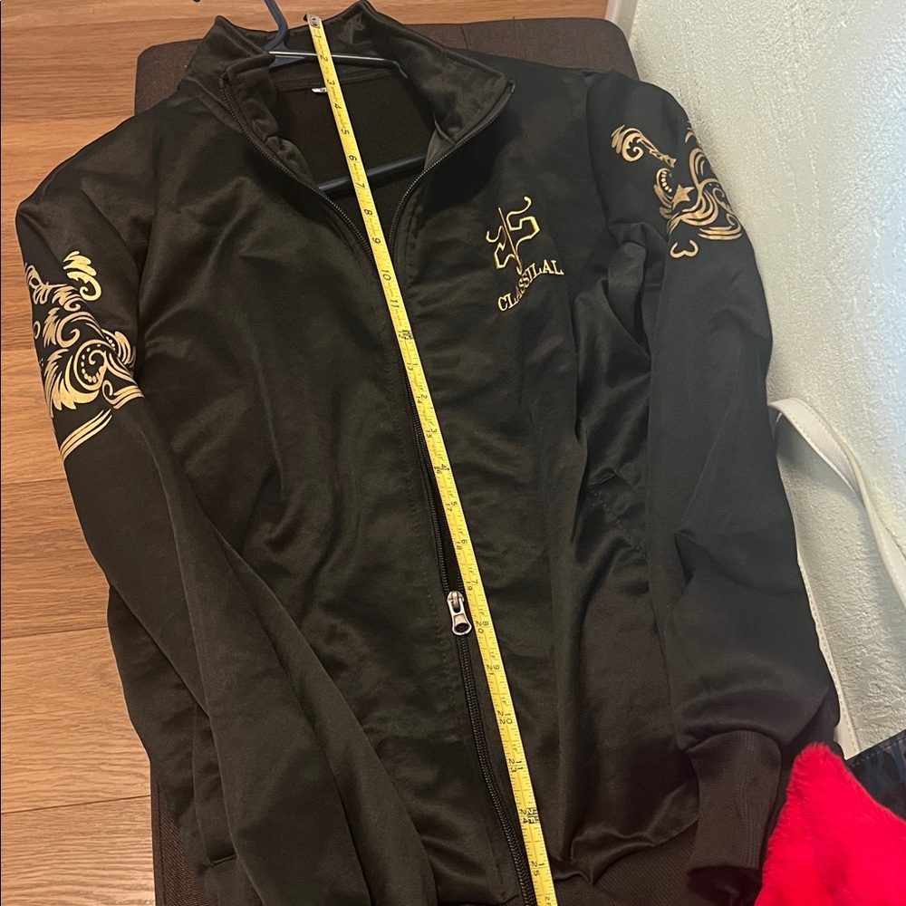 #0712+ Black Classilal Zipper W/ Pockets - Picture 5 of 10